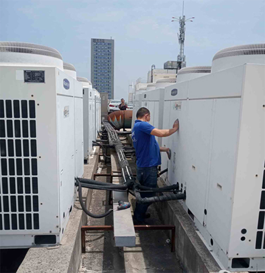 潮州市中央空调制热和不制冷系统维修方法